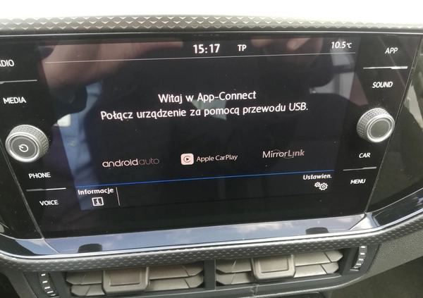Volkswagen T-Cross cena 76500 przebieg: 37174, rok produkcji 2019 z Brwinów małe 781